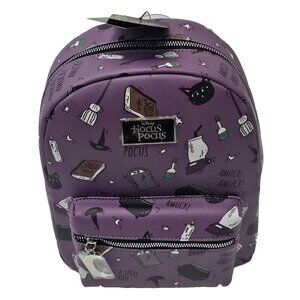 Disney Hocus Pocus Icons Mini Backpack Bioworld NWT